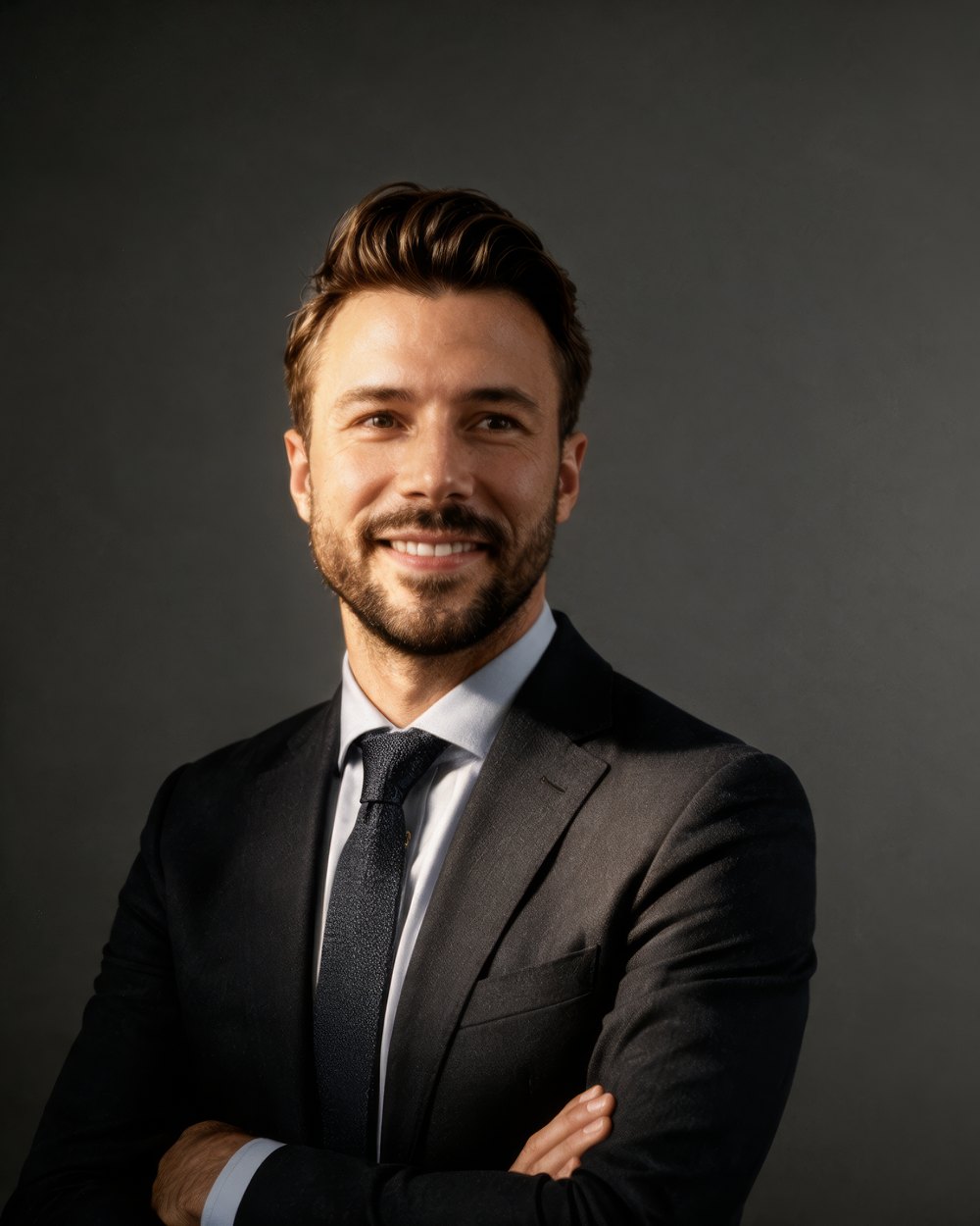 Pierre Bechmann, portrait de face